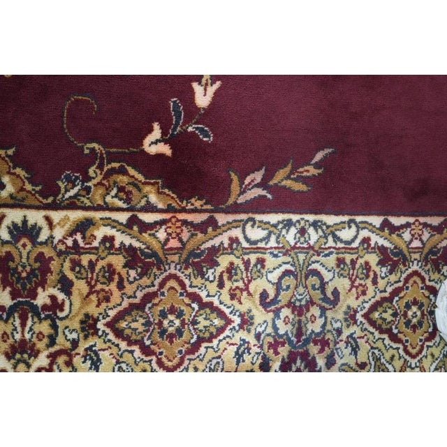 Rug with Red and Yellow Patterns For Sale - Image 6 of 13