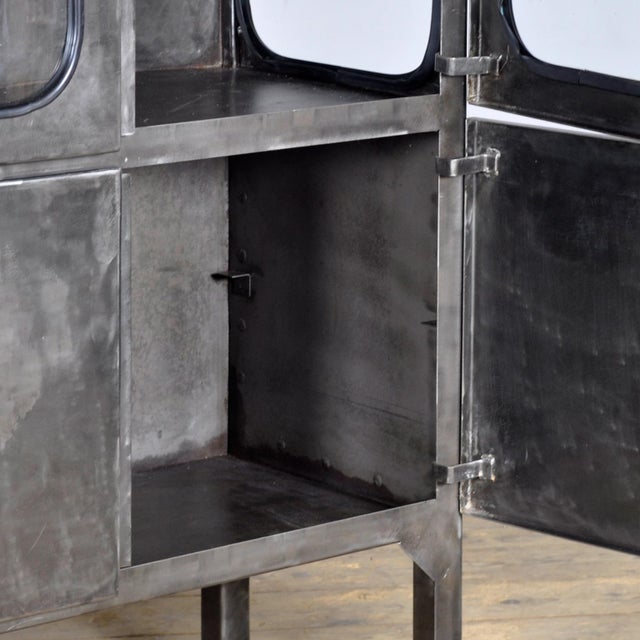 1970s Polished Medical Cabinet, 1970s For Sale - Image 5 of 11