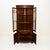Georgian Bow Front Corner Cabinet, 1950s For Sale - Image 3 of 8