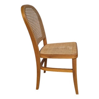 Mid-Century Modern Cane Seat Dining Chair, Yugoslavia, 1970s For Sale