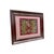 Roxie is a one of a kind framed textile artwork featuring Schumacher’s Cosima Embroidery, a richly detailed designer...