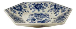 Shallow Delftware Dish attributed to Royal Delft, 1920s