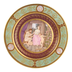 Antique Royal Vienna Hand Painted Cabinet Plate or Charger