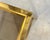 Brass and Glass Coffee Table, 1970s For Sale - Image 4 of 7