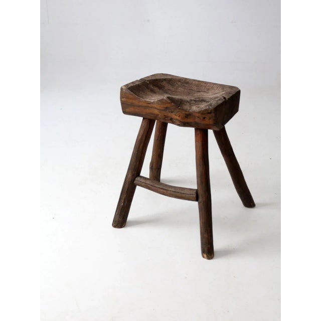Antique Saddle Stool For Sale - Image 12 of 12