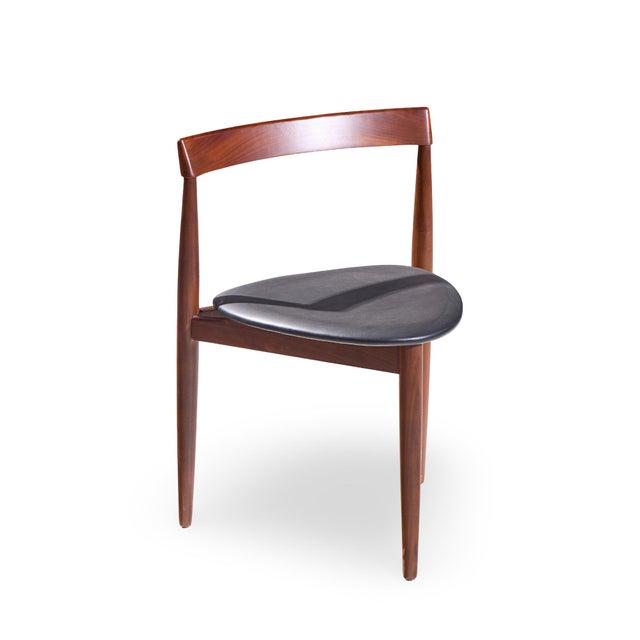 Hans Olsen for Frem Rojle Mid Century Expanding Teak Dining Table With 4 Nesting Chairs For Sale - Image 13 of 16