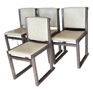 Antonio Citterio for Maxalto & B&b Italia Musa Dining Side Chairs, Set of Four For Sale