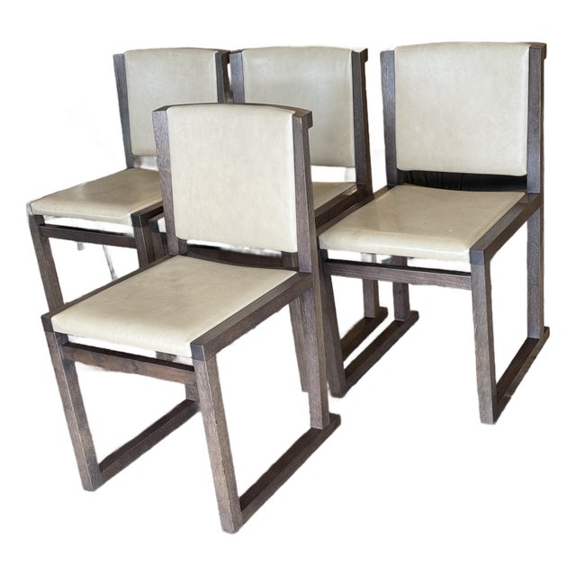 Antonio Citterio for Maxalto & B&b Italia Musa Dining Side Chairs, Set of Four For Sale