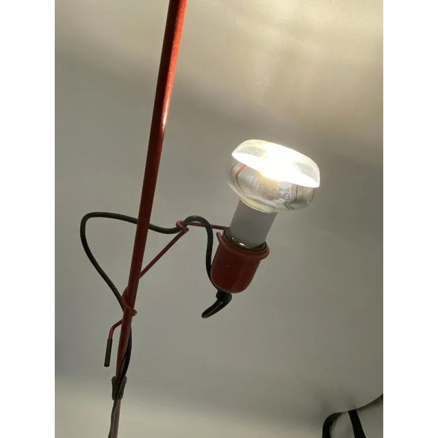 Minimalist Italian Floor Lamp, 1980s For Sale - Image 4 of 9