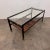 Coffee Table with Thick Glass, in Restored conditions. Designed 1950 to 1959