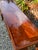 English Vintage Pennsylvania House Mahogany Console Sofa Table With Inlaid Top & Three Drawers For Sale - Image 3 of 7