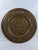 Vintage English Embossed Brass Wall Charger With Horse-Drawn Coach Scene, 23" For Sale - Image 9 of 15