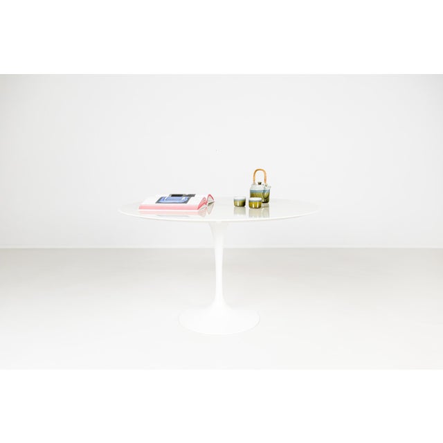 Round Marble Tulip Dining Table by Eero Saarinen for Knoll, 2000s For Sale - Image 10 of 14