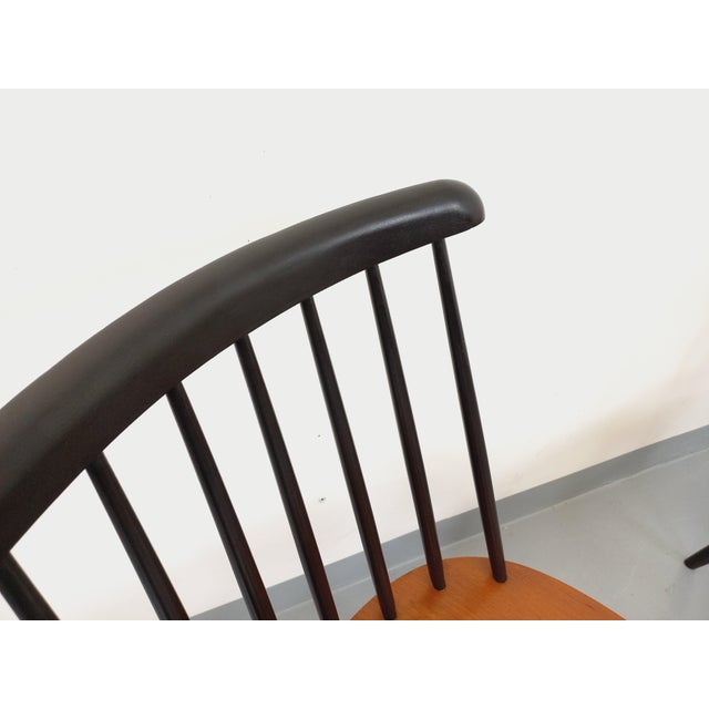 Tan Vintage Scandinavian Fanett Chairs by Ilmari Tapiovaara, 1960s, Set of 2 For Sale - Image 8 of 15