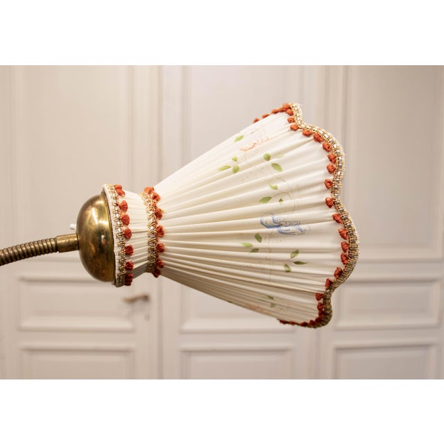 Swedish Model 139 3-Light Floor Lamp from Eskilstuna Elektrofabriks AB, 1940s For Sale - Image 4 of 13