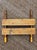 Vintage professional bookbinding thick block finishing press, with turned handles. A crucial piece of equipment for book...