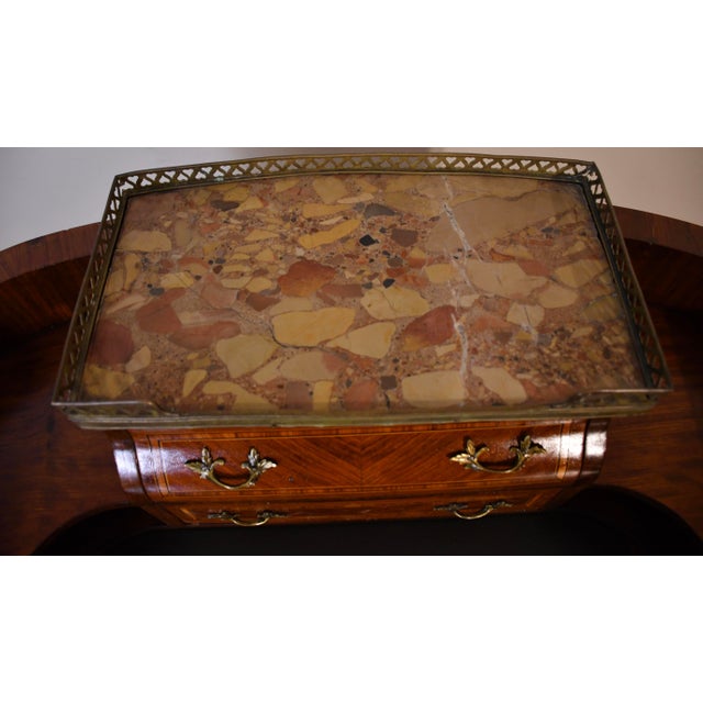 We are pleased to offer this georgus Antique French Louis XV ladies writing desk, from the 1890s. This desk is made of...