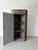 Contemporary Vintage Industrial Steel Corner Cabinet, 1940s For Sale - Image 3 of 11