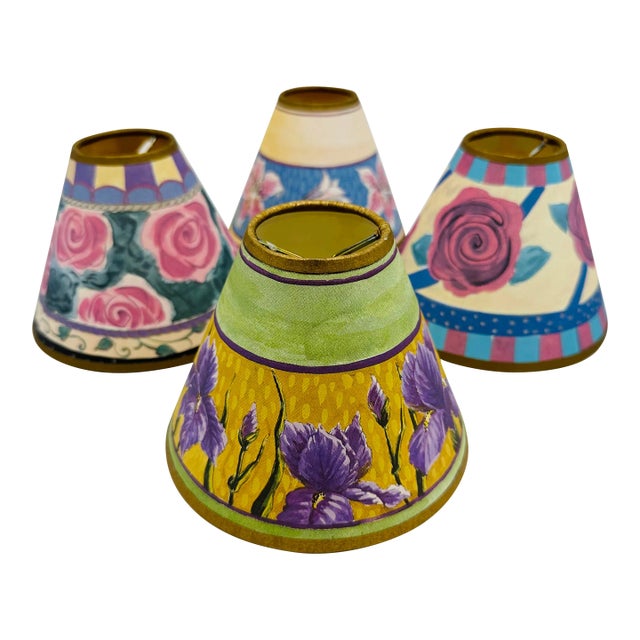 Lampshades in the Manner of Mackenzie Childs For Sale
