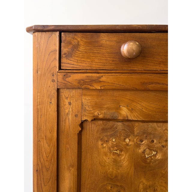 Antique Late 19th Century French Elm Cupboard For Sale In Portland, OR - Image 6 of 13