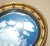 Antique Convex Gilt Wood Butlers Wall Mirror, 1920s For Sale - Image 6 of 8