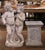 French Early 20th Century French Cast Stone Cherub Garden Sculpture on Pedestal For Sale - Image 3 of 14