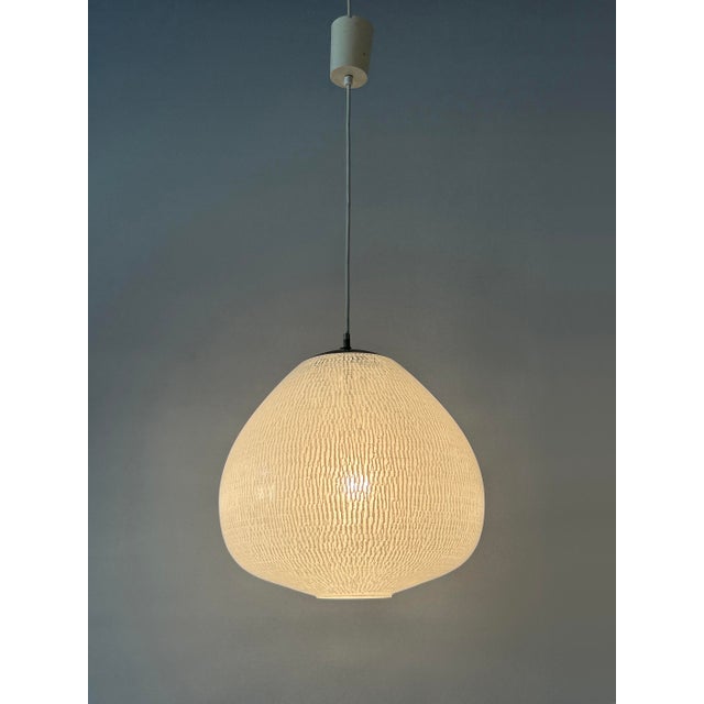 Glass Mid-Century Modern Pendant Lamp from Peill & Putzler, Germany, 1950s For Sale - Image 7 of 18