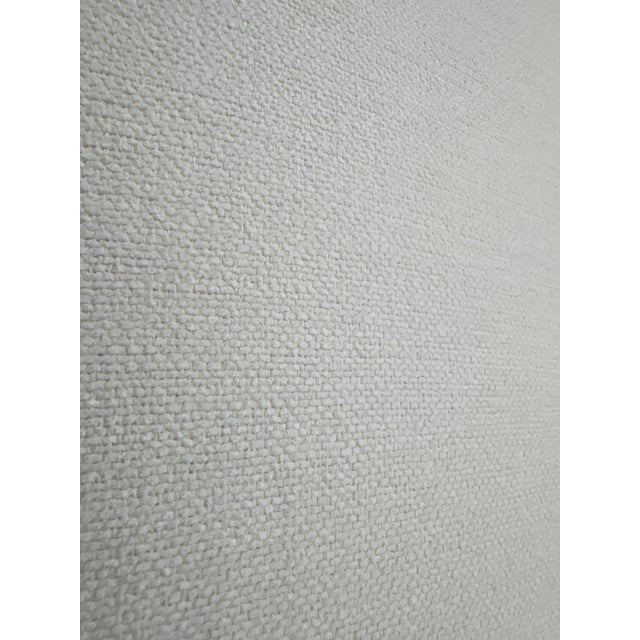 Rh Restoration Hardware Maxwell 2-Cushion Sofa 8' | Classic 40" Depth | Down-Feather Fill | Performance Linen Weave | Natural For Sale - Image 12 of 18
