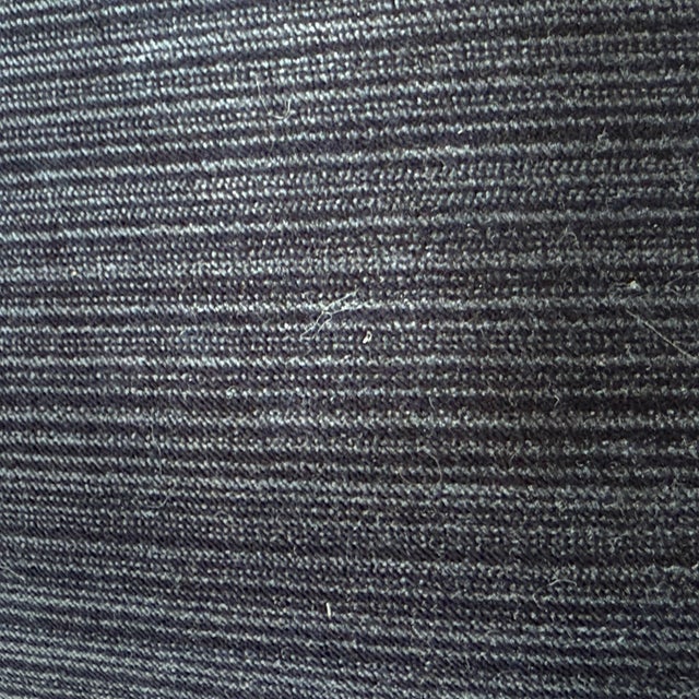 Contemporary Navy Velvet Century Sofa For Sale - Image 3 of 11