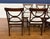 Set of Eight Adams Style Mahogany Dining Chairs by Leighton Hall - Showroom Samples For Sale - Image 11 of 14