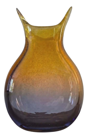 Blown Glass Vase by Adam Jablonski, 1980s