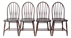 Antique Phoenix Chair Co Windsor Dining Chairs Set of 4