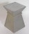 1970s 1970s Aluminum Cinched Pedestal End Table in the Style of Constantin Brancusi For Sale - Image 5 of 9