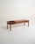 Teak bench with removable planter insert. Made by Åvérskogs Industrier, Sweden, 1965. Designed to integrate greenery into...