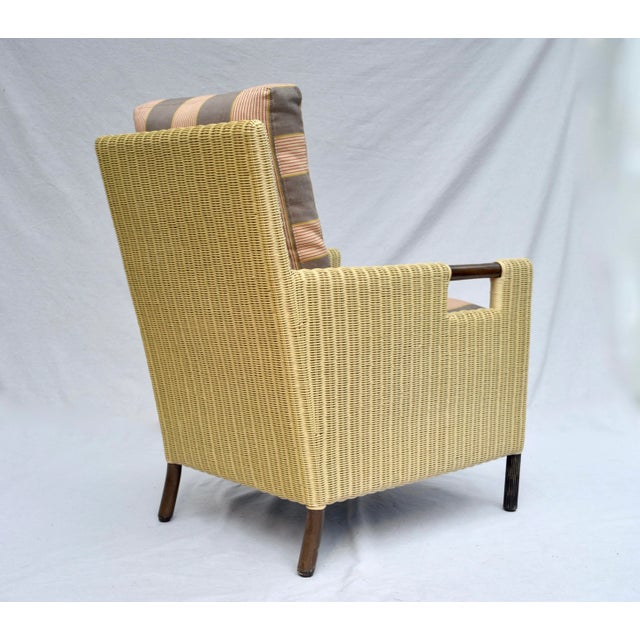 Early 21st Century Thomas Pheasant for McGuire Organic Modern Club Chair & Ottoman For Sale - Image 5 of 11