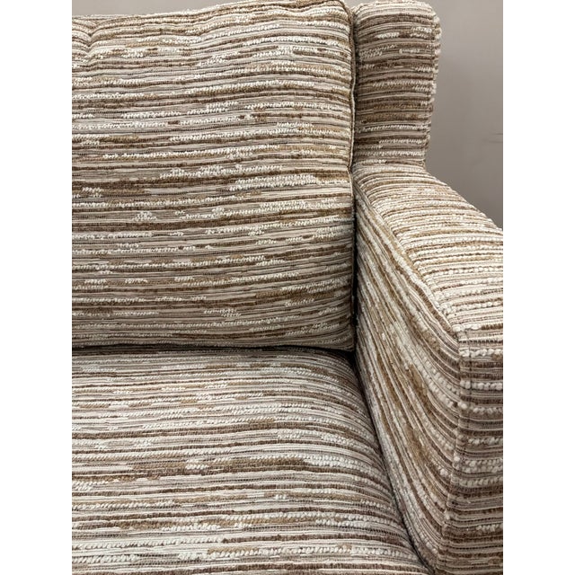 Revelation Unwind Swivel Chairs / Wheat - Pair. For Sale - Image 9 of 9