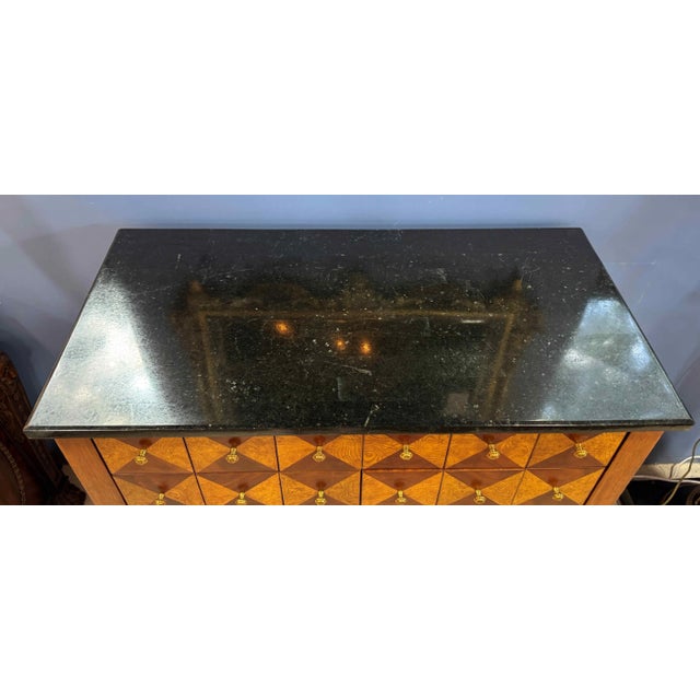 Maitland Smith Marble Top Apothecary Chest For Sale In West Palm - Image 6 of 14
