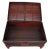 Red Antique Accent Cabinet Trunk With a Stand For Sale - Image 9 of 10