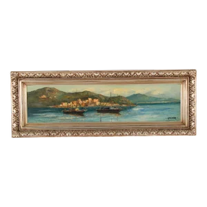 Mediterranean Coastal Painting