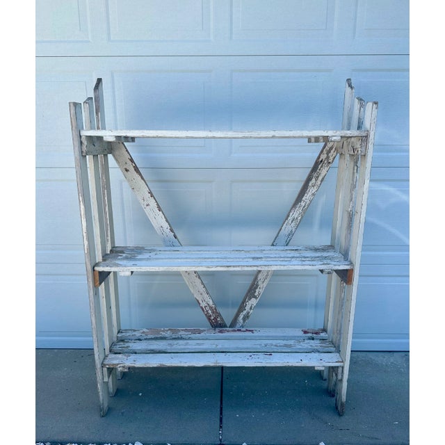 1970s Vintage Picket Fence Bookcase For Sale - Image 10 of 10