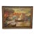 Circa Early 20th Century Nico Jungmann Art Nouveau Style Painting of Dutch Boats For Sale