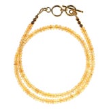 Late 20th Century Ajd 16 Inch Flashing Opal Necklace For Sale