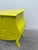 Mid-Century Modern Elegant Chartreuse Bombay Style Commode/ Chest of Drawers For Sale - Image 3 of 18