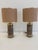 1970s 1970s Italian Mid-Century Brass and Marble Table Lamps - a Pair For Sale - Image 5 of 6