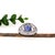 Statement 5.4Ct Tanzanite Ring With Natural Diamonds: Solid 14k Gold, 12x10mm, Size 6.75 For Sale In Columbus - Image 6 of 6