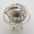 Vintage Italian Handmade Silver Spinning Globe Miniature, Tuscany, Arezzo, Italy, 1980s For Sale - Image 4 of 13