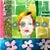 Contemporary Gretchen Kelly Twiggy Multi Media Collage For Sale - Image 3 of 3