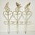 Art Nouveau 1940s Vintage Art Nouveau Boho Chic Arts & Crafts Garden Ornaments, Planter Bed Edging - Set of 4 For Sale - Image 3 of 18
