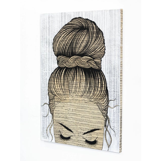 Large Figurative Original Artwork by Martina Niederhauser "Imagination Has No Limit" For Sale In Los Angeles - Image 6 of 9