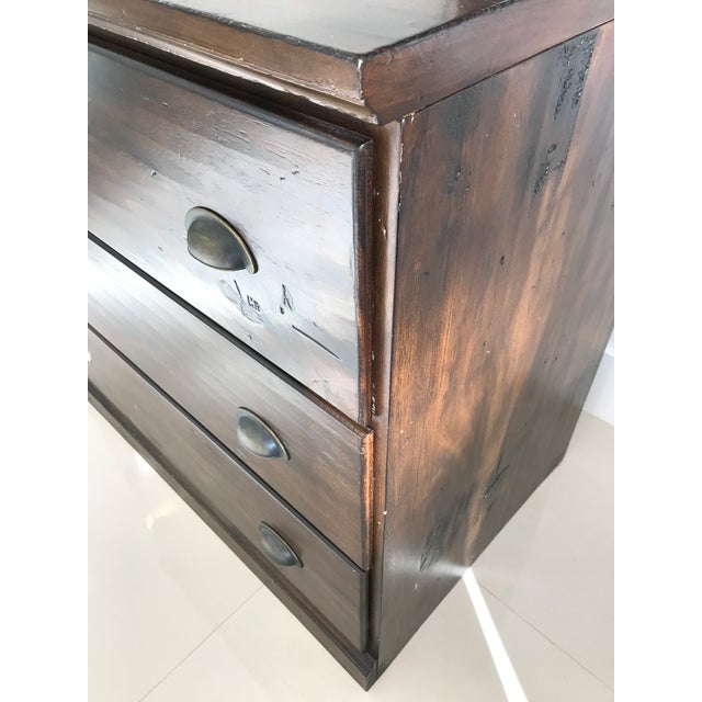 Pottery Barn Printers 3 Drawer Double Chest Chairish